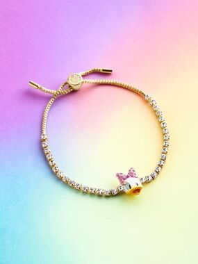 NEW Disney Daisy Duck Tennis Bracelet Officially Licensed Disney Product NWT